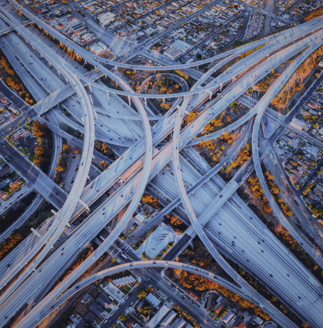 Orange Traffic Interchange